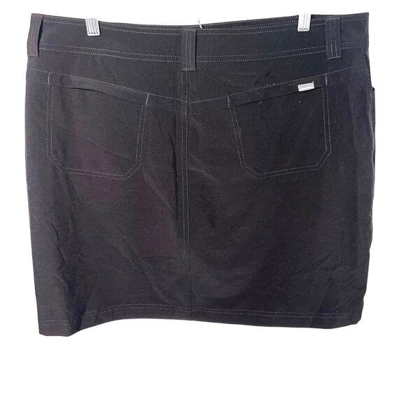 Eddie Bauer 2.0 Adventurer Skort women’s size 16 Button Zip pockets UPF 50 NEW￼ - Picture 4 of 9